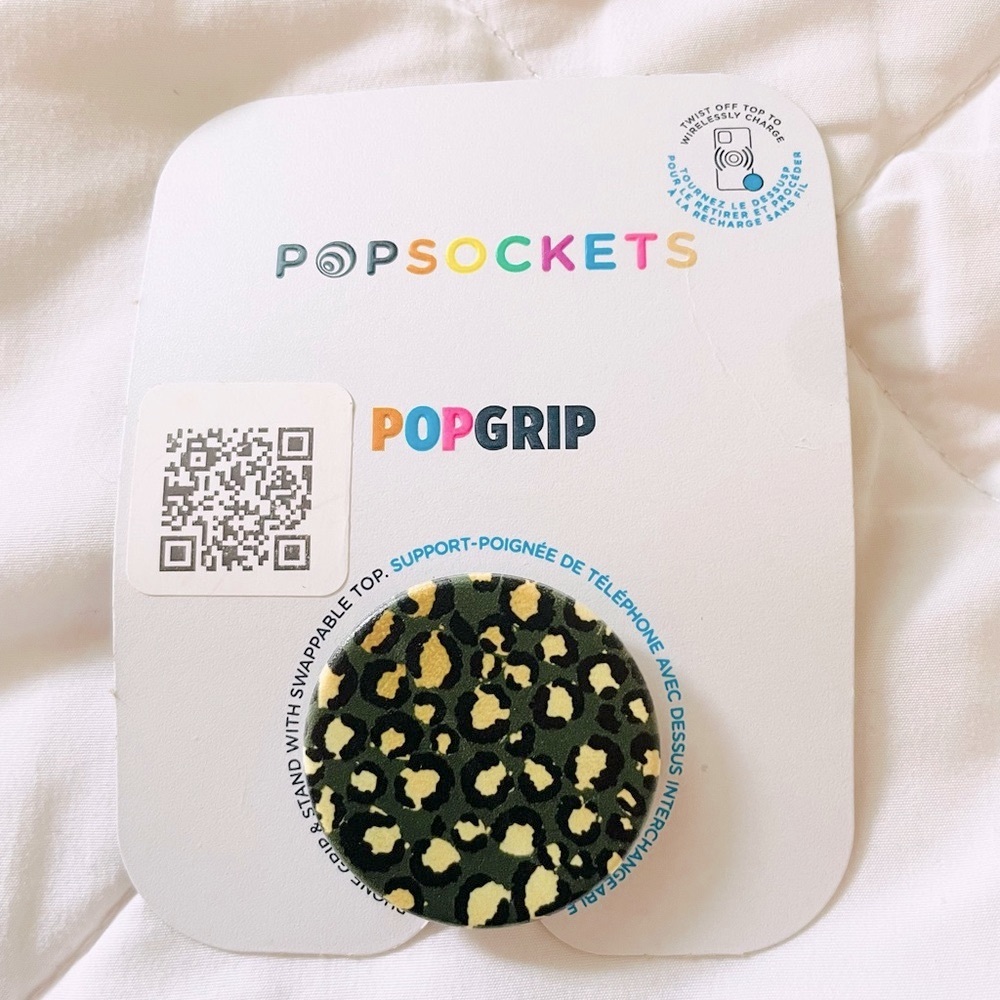 Green Leopard PopSocket